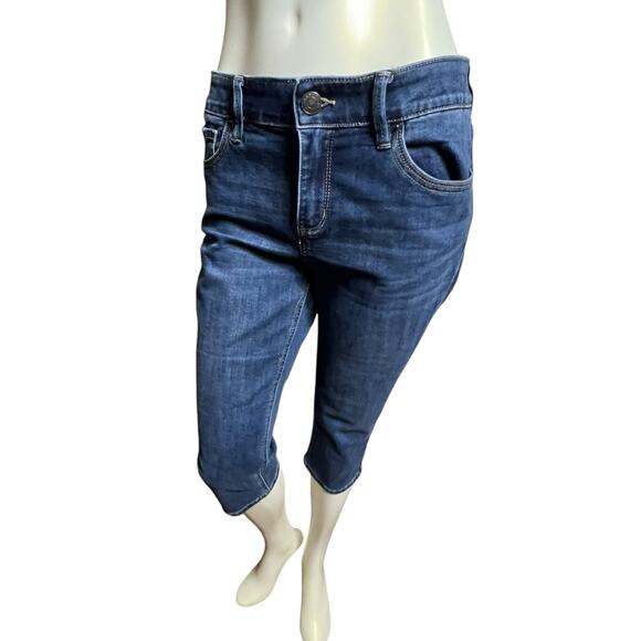 Denim Capris by Lincoln Outfitter, Size 8, Cotton-Polyester Blend Casual Comfort - Picture 16 of 16